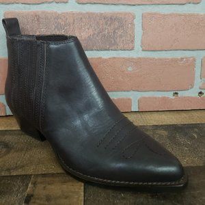 BOKTIER Texas Leather Western booties  size 6